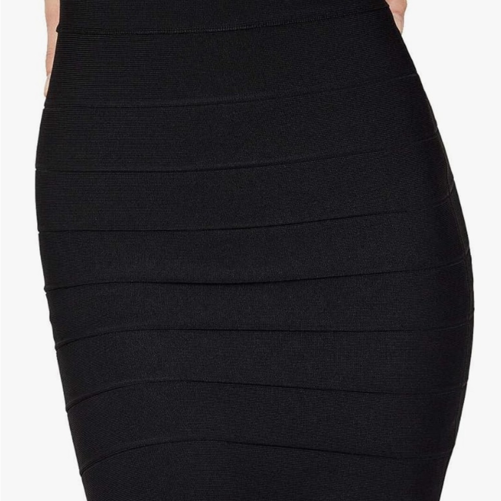 BCBGMaxAzria Black Pencil Skirt